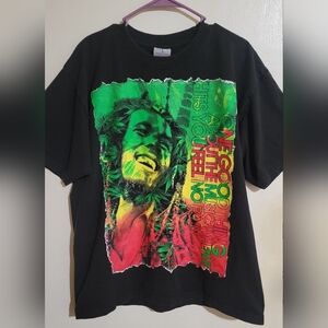 Bob Marley Vintage Rare SHAKA Wear Iron Lion In Zion Reggae Rasta T-Shirt Sz XL